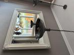 Spiegel wit, Huis en Inrichting, Woonaccessoires | Spiegels, Ophalen of Verzenden, Rechthoekig, 100 tot 125 cm, Minder dan 100 cm
