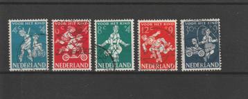 Nederland 1958, NVPH 715 t/m 719, Gestempeld. beschikbaar voor biedingen