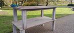Tafel steigerhout, Tuin en Terras, Ophalen, Gebruikt, Rechthoekig, Hout