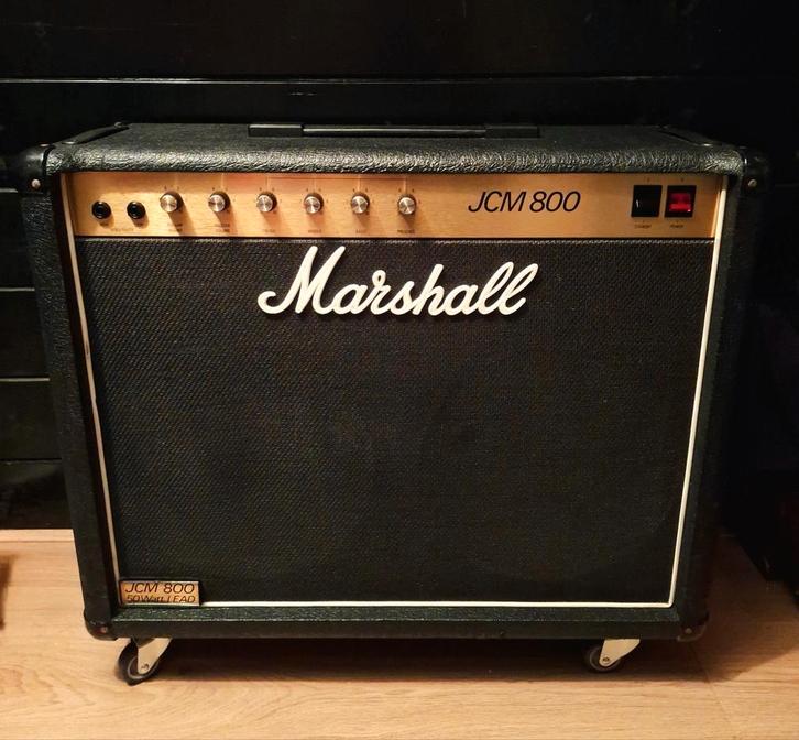 Marshall JCM800 4104 50W Lead - 80's Topstaat!, Muziek en Instrumenten, Versterkers | Bas en Gitaar, Zo goed als nieuw, Gitaar