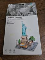 3D Puzzel Vrijheidsbeeld, 2 tot 4 jaar, 10 tot 50 stukjes, Nieuw, Ophalen of Verzenden