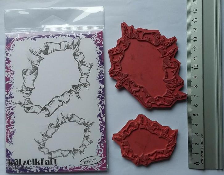 Katzelkraft stempels, divers, Hobby en Vrije tijd, Stempelen, Zo goed als nieuw, EZ-mounted stempel, Ophalen of Verzenden