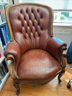 Fauteuils chesterfield look, Ophalen, Zo goed als nieuw, 75 tot 100 cm