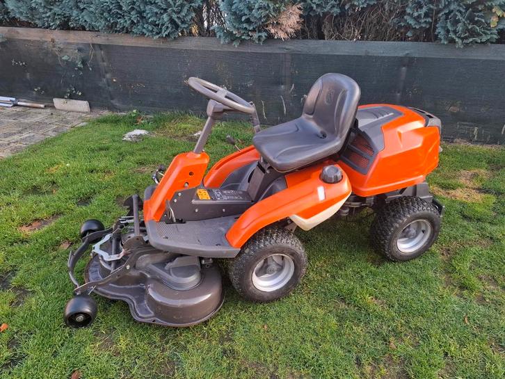 Husqvarna R213C hydrostaat frontmaaier bj 2014, Tuin en Terras, Grasmaaiers, 50 cm of meer, Ophalen of Verzenden