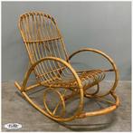 Vintage schommelstoel Rohe Noordwolde _ in erg goede staat!, Huis en Inrichting, Riet of Rotan, Gebruikt, Vintage, Bruin