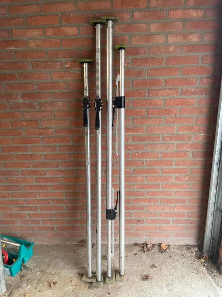Klemstempels voor ladingzekering, Doe-het-zelf en Verbouw, Steigers, Gebruikt, Overige typen, Minder dan 2 meter, Ophalen