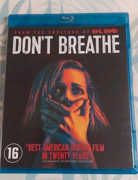Don't Breathe - Blu-ray Horrorfilm, Cd's en Dvd's, Blu-ray, Zo goed als nieuw, Horror, Ophalen of Verzenden