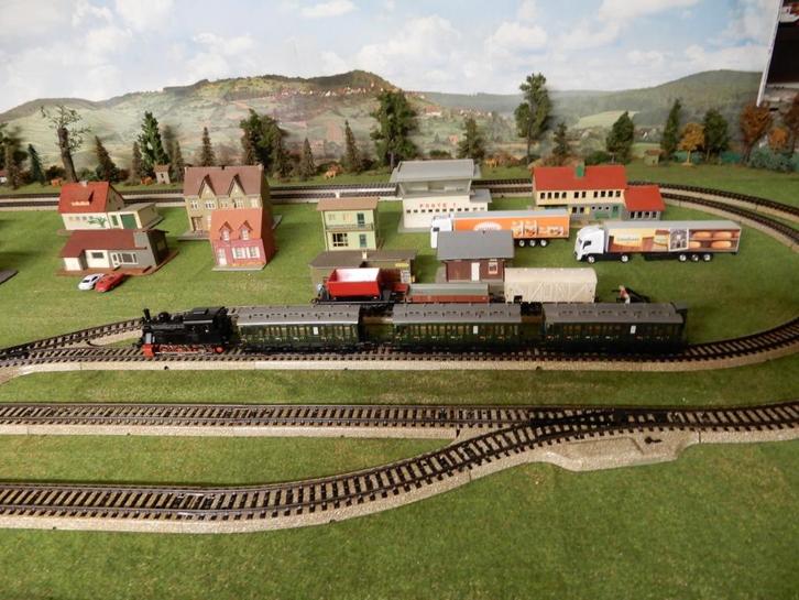 Complete Märklin treinbaan., Hobby en Vrije tijd, Modeltreinen | H0, Gebruikt, Treinset, Wisselstroom, Märklin, Analoog, Ophalen of Verzenden