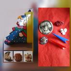 Vintage speldjes, pin Marijnen , Esso tijger, 2 buttons, Verzamelen, Ophalen of Verzenden, Gebruikt, Overige onderwerpen, Speldje of Pin