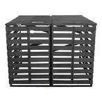 2x Containerombouw | Kliko ombouw | Containerberging | Grijs, Statenweg 34A, 5428 GG, Venhorst, Noord-Brabant, Nederland, Nieuw
