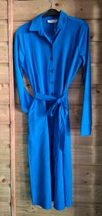 NIEUW Travelstof jurk, TQ Amsterdam, kobaltblauw, M/L/XL, Blauw, Maat 46/48 (XL) of groter, Nieuw, Onder de knie