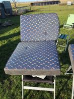 | caravan kussen|, Ophalen of Verzenden, Gebruikt, Blauw, Vierkant