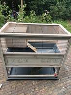 Groot houten cavia of konijnenhok Ferplast white wash, Dieren en Toebehoren, Knaagdieren en Konijnen | Hokken en Kooien, Ophalen