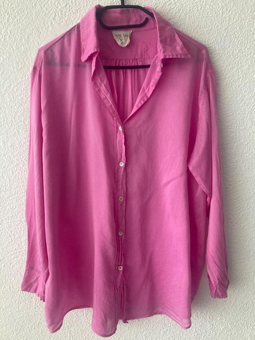 Forte Forte Camida top blouse pink silk, Kleding | Dames, Blouses en Tunieken, Zo goed als nieuw, Maat 38/40 (M), Roze, Verzenden