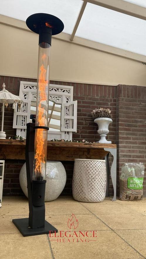 Pelletkachel terrasverwarmer heater veranda pellet kachel, Tuin en Terras, Terrasverwarmers, Nieuw, Vloer, Verzenden