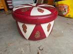 Vintage Jaren 70 Opberg Poef, Ophalen, Overige materialen, Minder dan 50 cm, Gebruikt