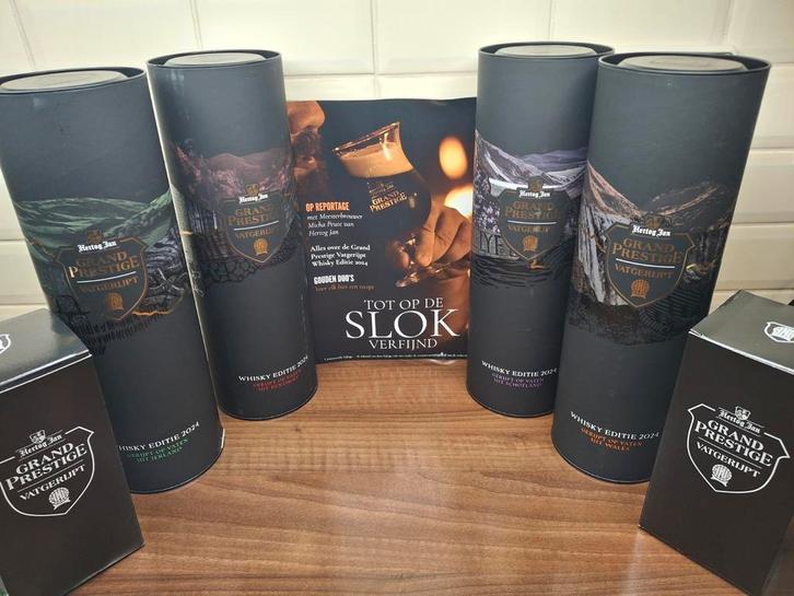 Hertog Jan Grand Prestige Vatgerijpt 2024 Whisky Editie, Verzamelen, Biermerken, Nieuw, Flesje(s), Hertog Jan, Ophalen of Verzenden