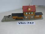 Vk-747 N Spoor Scenery Station Unterlenningen B-257 Kibri, Hobby en Vrije tijd, Modeltreinen | N-Spoor, Ophalen of Verzenden, Gebruikt
