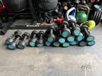 10 sets dus 20 x 3 kg rubberen dumbbells gewichten, Sport en Fitness, Fitnessmaterialen, Ophalen, Dumbbell, Gebruikt, 20 x 3 kg