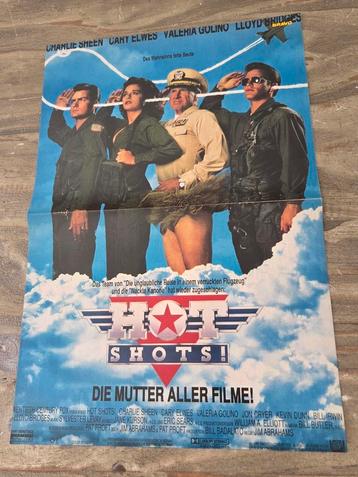 90s Poster van de film Hot Shots!  beschikbaar voor biedingen
