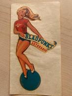 BLAUPUNKT reclame Lady sticker 60er -vintage-, Ophalen of Verzenden, Zo goed als nieuw, Merk