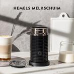 Nespresso Aeroccino 3 Opschuimer | Zwart, Witgoed en Apparatuur, Melkopschuimers, Ophalen of Verzenden, Zo goed als nieuw, Elektrische melkopschuimer
