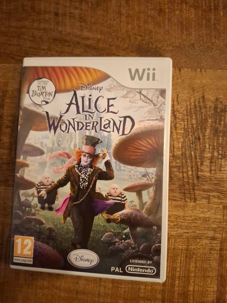 Nintendo wii Disney Alice in Wonderland, Avontuur en Actie, Ophalen of Verzenden, Zo goed als nieuw, 3 spelers of meer