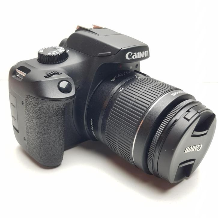 Canon EOS 4000D + 18-55mm Kitlens, Audio, Tv en Foto, Fotocamera's Digitaal, Zo goed als nieuw