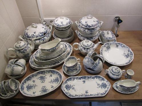 Valeria blauw Villeroy en Boch serviesdelen, Huis en Inrichting, Keuken | Servies, Zo goed als nieuw, Porselein, Ophalen of Verzenden