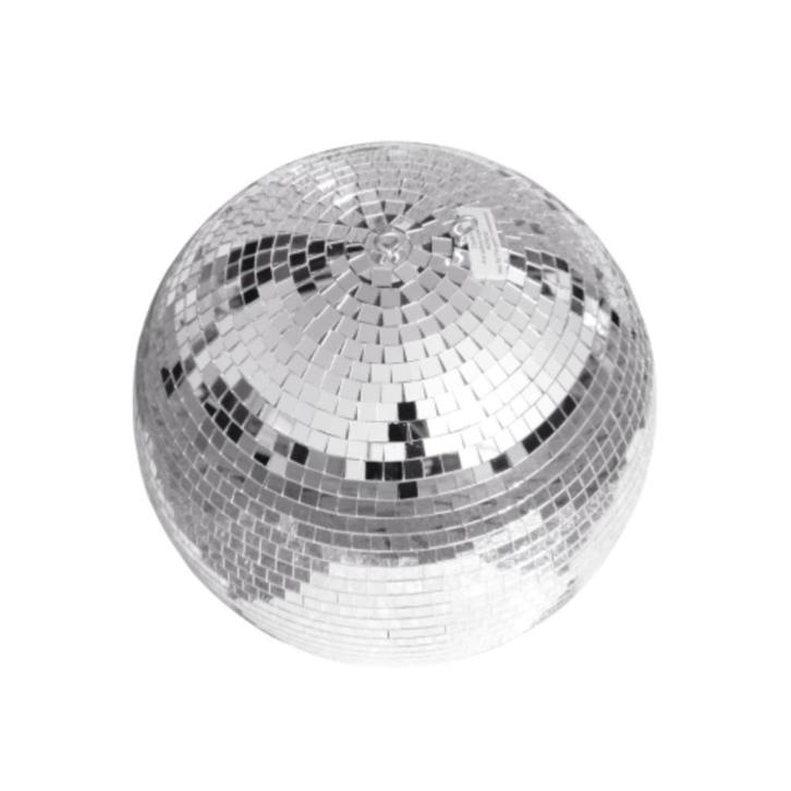 EUROLITE Mirror Ball 30cm Spiegelbol Zilver, Muziek en Instrumenten, Licht en Laser, Nieuw, Discobol, Geluidgestuurd, Kleur, Stroboscoopeffect