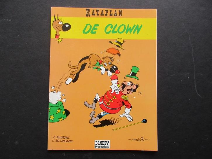 Morris - Rataplan - De Clown, Boeken, Stripboeken, Zo goed als nieuw, Eén stripboek, Ophalen of Verzenden