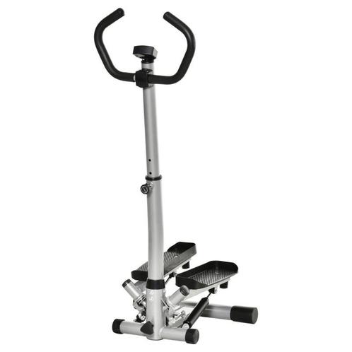 HOMCOM stepper met handvat fitness hometrainer voor thuis, Sport en Fitness, Fitnessapparatuur, Nieuw, Stepapparaat, Armen, Borst
