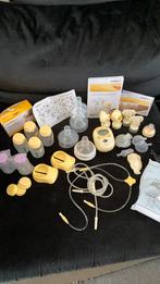 Medela  freestyle double breast pump dubbele borstkolf, Ophalen of Verzenden, Zo goed als nieuw, Borstkolf