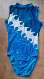 Turnpakje maat 152 blauw velours, zo goed als nieuw!, Blauw, Ophalen of Verzenden, Zo goed als nieuw, Turnpak(je)