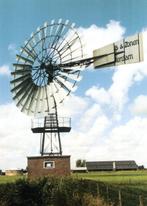(F451) Ansichtkaart Workum Heidenschap molen windmotor 2004, Verzenden, 1980 tot heden, Ongelopen, Friesland