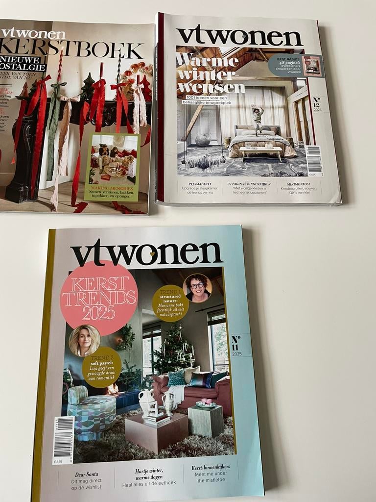 VT wonen 11 en 12 2025, Ophalen, Zo goed als nieuw, Overige typen