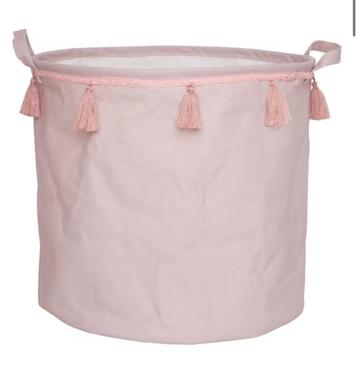 JaBaDaBaDo textiel roze opbergmand 40x40 cm beschikbaar voor biedingen