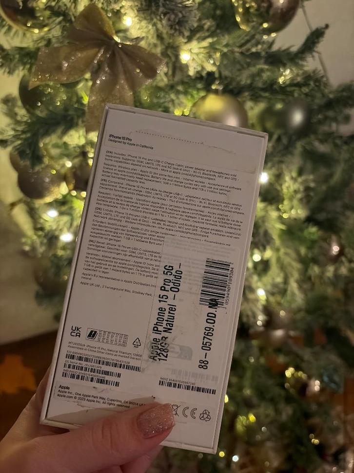 iPhone 15 pro - 128GB, Telecommunicatie, Mobiele telefoons | Apple iPhone, Zo goed als nieuw, 128 GB, Zonder abonnement, Zonder simlock