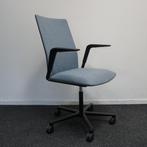 Arper Kinesit Vergaderstoelen | Bureaustoelen | Blauwe Stof, Huis en Inrichting, Stoelen, Gebruikt, -, Blauw, -