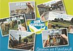 FLEVOLAND Gezichten Groeten, Verzamelen, Ansichtkaarten | Nederland, Verzenden, 1980 tot heden, Ongelopen, Flevoland