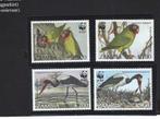 Vogels Ooievaar papegaai Zambia bedreigde diersoorten, Ophalen of Verzenden, Postfris, Dier of Natuur