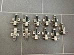 11 Scharnieren, Ophalen of Verzenden, Gebruikt, Scharnier