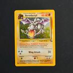 Aerodactyl 1/62 Pokemon Fossil holo, Ophalen of Verzenden, Zo goed als nieuw, Booster, Foil