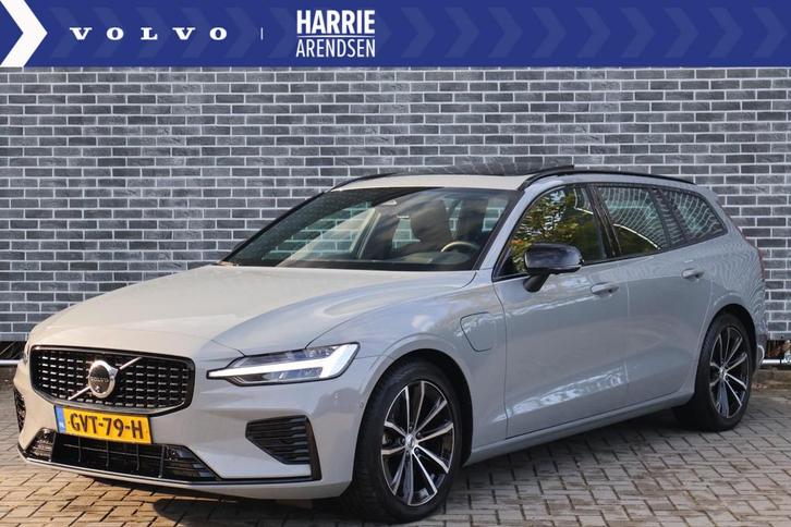 Volvo V60 2.0 T6 Plug-in hybrid AWD Plus Dark | Adaptive Cru, Auto's, Volvo, Bedrijf, Te koop, V60, 360° camera, 4x4, ABS, Achteruitrijcamera