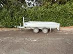 Saris dubbelas plateauwagen 2000 kg - 2600 ex. btw, Ophalen, Zo goed als nieuw