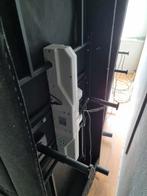 Boxspring 160x200 cm, Huis en Inrichting, Gebruikt, Tweepersoons, Grijs, Ophalen of Verzenden