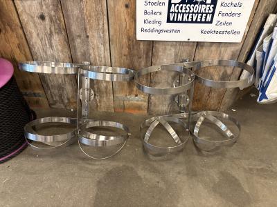 Set dubbele fenderhouders, Watersport en Boten, Bootonderdelen, Gebruikt