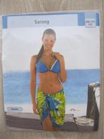 Nieuw! Sarong, Verzenden, Nieuw, Blauw, Overige typen