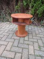 Oud rond vintage  tafeltje, Huis en Inrichting, Woonaccessoires | Zuilen en Pilaren, Vo, Zo goed als nieuw, Vo, Vo