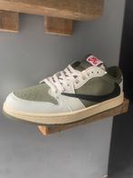 Nike Travis Scott jordan 1 meduime olive | nieuw!, Kleding | Heren, Schoenen, Verzenden, Nieuw, Overige kleuren